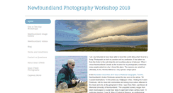 Desktop Screenshot of newfoundlandphotographyworkshop.com